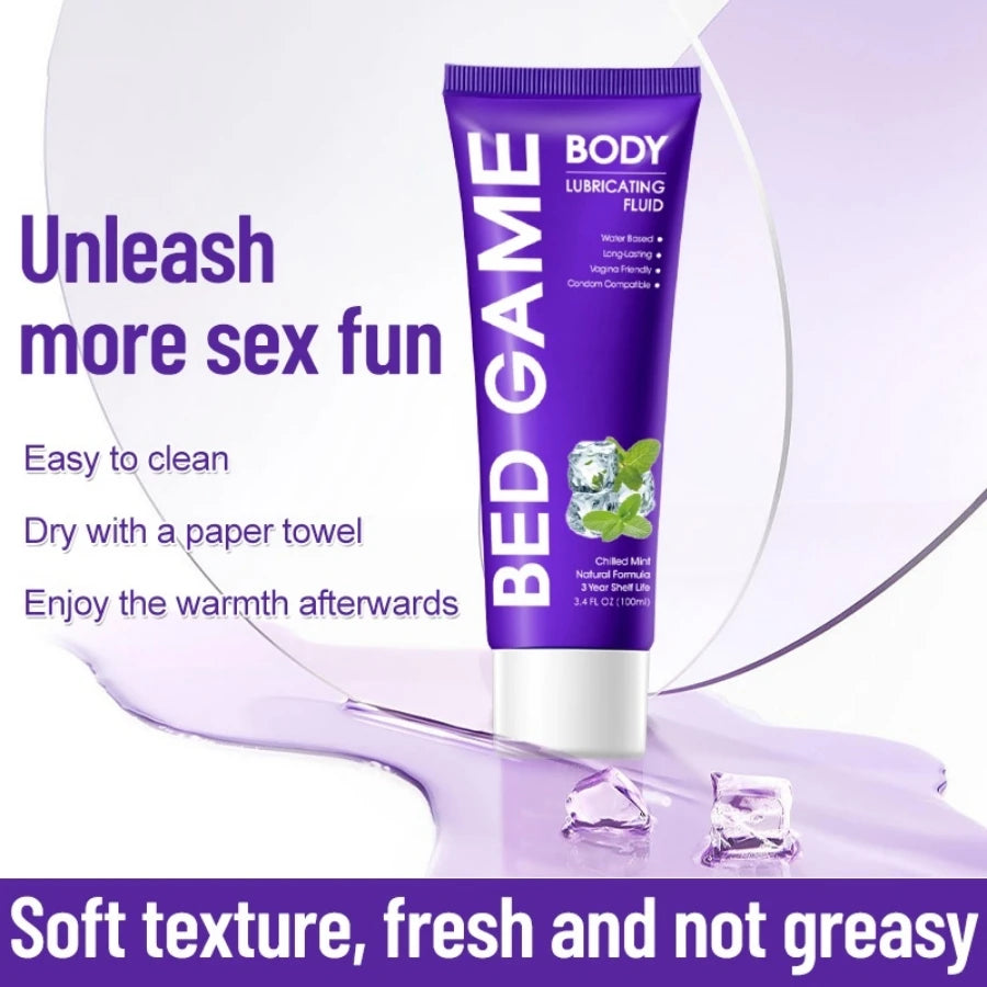 Intimate mint Lubricant Pleasure Body Erotic Oil Lubricant Adult Sex Supplies flirting for couples 200ml