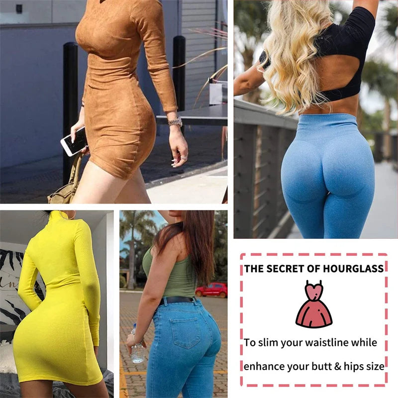 GUUDIA V Neck Spaghetti Strap Bodysuits Compression Body Suits Open Crotch Shapewear Slimming Body Shaper Smooth Out Bodysuit