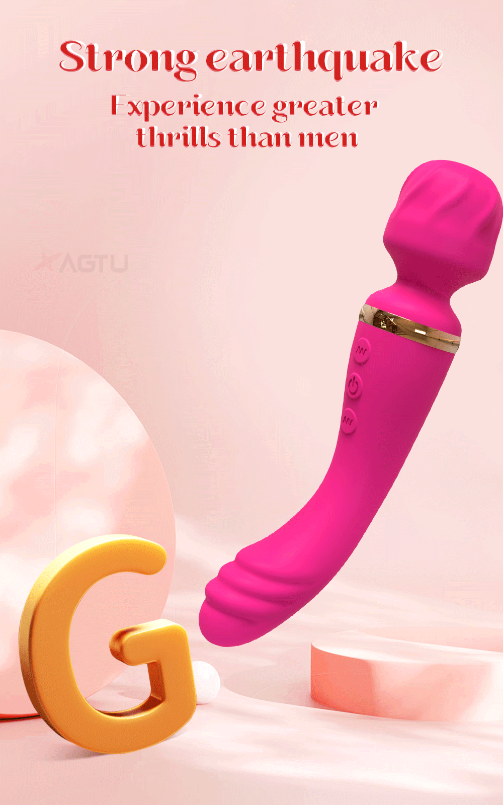 2 Motors AV Vibrator for Women G Spot Clit Clitoris Stimulator USB Rechargeable Vagina Massager Female Sex Toys Adults Goods