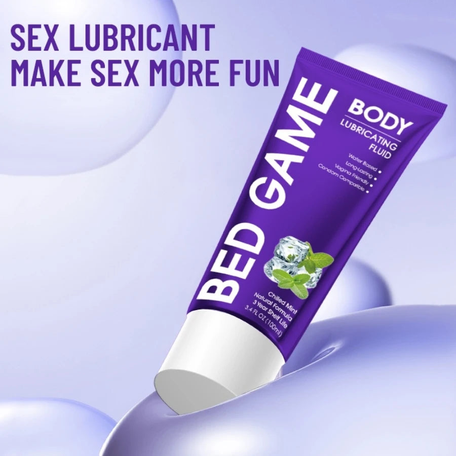 Intimate mint Lubricant Pleasure Body Erotic Oil Lubricant Adult Sex Supplies flirting for couples 200ml