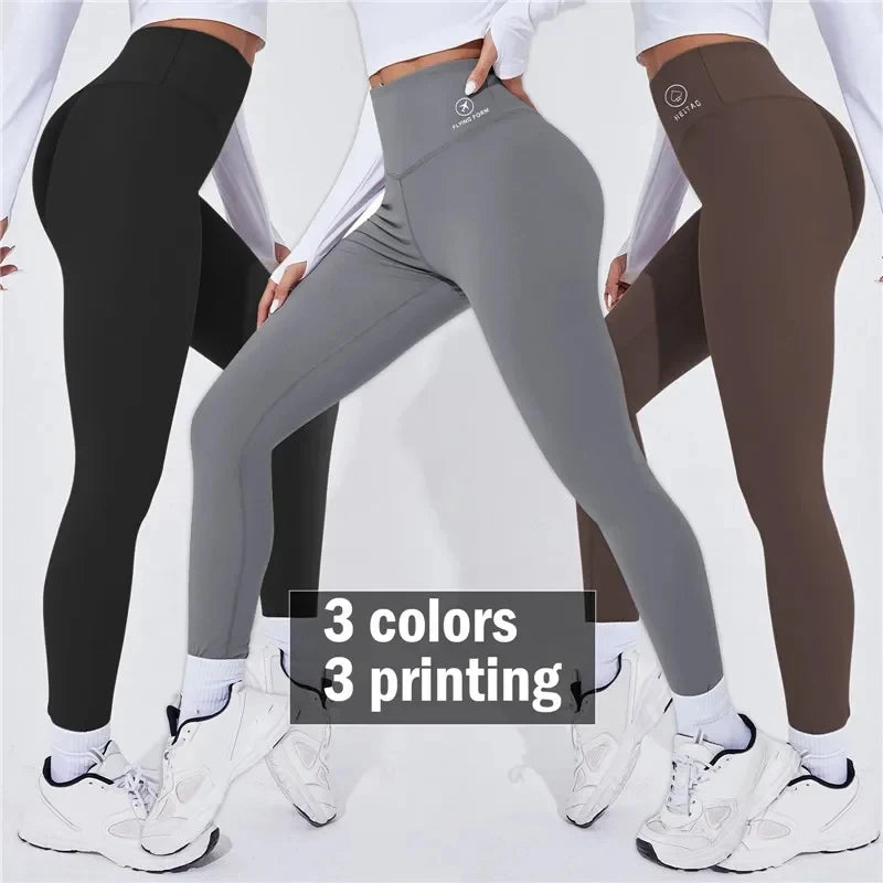 Women High Waist Yoga Leggins Gym Sports Tights Woman Running Pants Sexy Butt Lifting Leggings Gym Fitness Push Up Leggins 