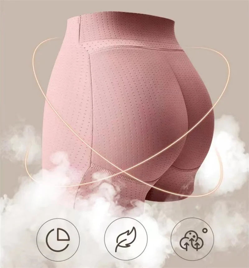 GUUDIA Padded Booty Shapewear Panties Bum Enhancer Butt Enhancement Body Shaper Women Buttock Lift Not Removable Pad Cusion Buns