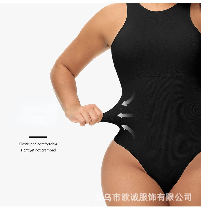 Full Body Shapewear Women Bodysuit Shaper Butt Lifter Buttock Hip Tummy Control Sculpting Thong Slimming Sheath Woman Flat Belly