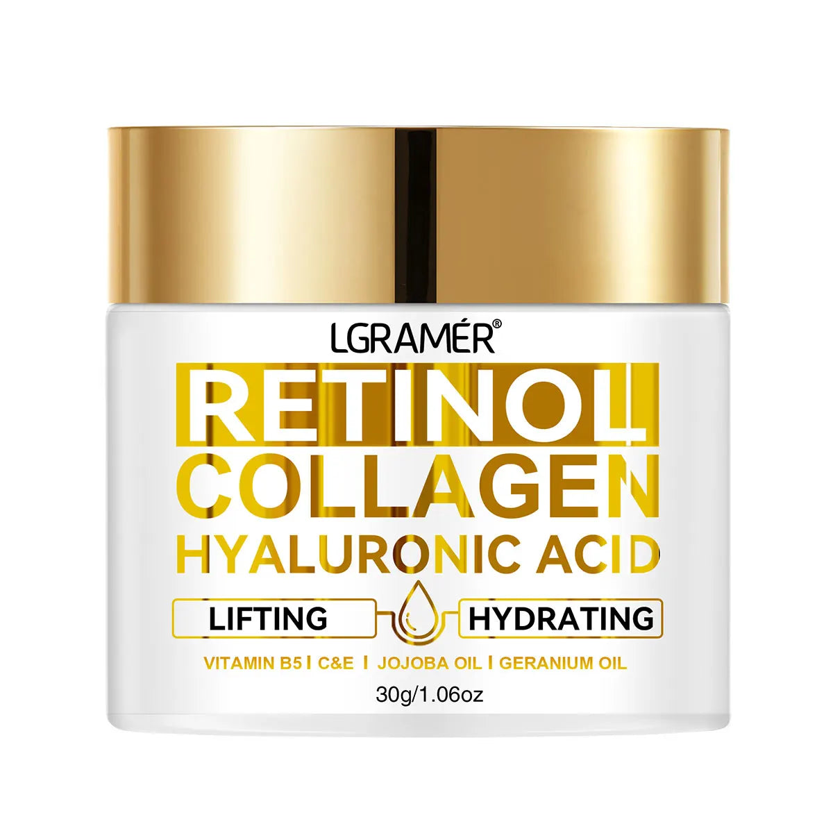Retinol Face Cream Moisturizing Wrinkle Remover Collagen Hyaluronic Acid Creams Skin Care Cosmetic for Women&amp;Men