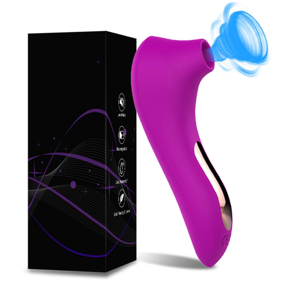 Sucker Clitoris Sucking Vibrator Female Clit Nipple Oral Vacuum Stimulator Massager Sex Toys Adults Goods for Women