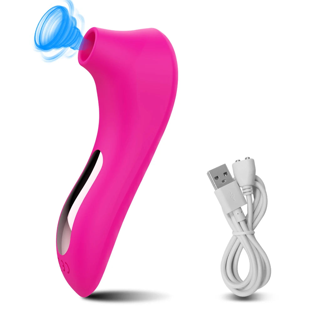 Sucker Clitoris Sucking Vibrator Female Clit Nipple Oral Vacuum Stimulator Massager Sex Toys Adults Goods for Women
