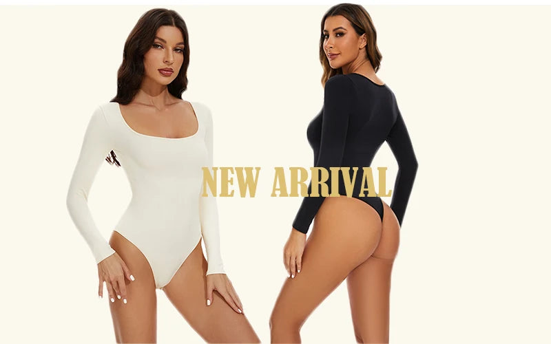 GUUDIA Racerback Bodysuits Control Shaper Butt Lifting Jumpsuit Tummy Control Wait Trimmer Body Shaper Women Stretchy Elastic
