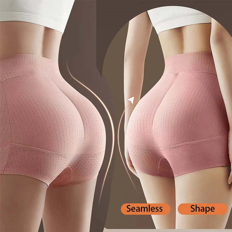 GUUDIA Padded Booty Shapewear Panties Bum Enhancer Butt Enhancement Body Shaper Women Buttock Lift Not Removable Pad Cusion Buns