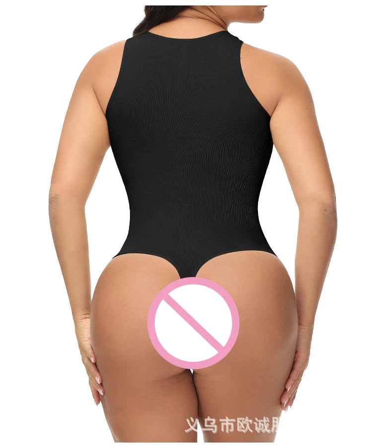 Full Body Shapewear Women Bodysuit Shaper Butt Lifter Buttock Hip Tummy Control Sculpting Thong Slimming Sheath Woman Flat Belly