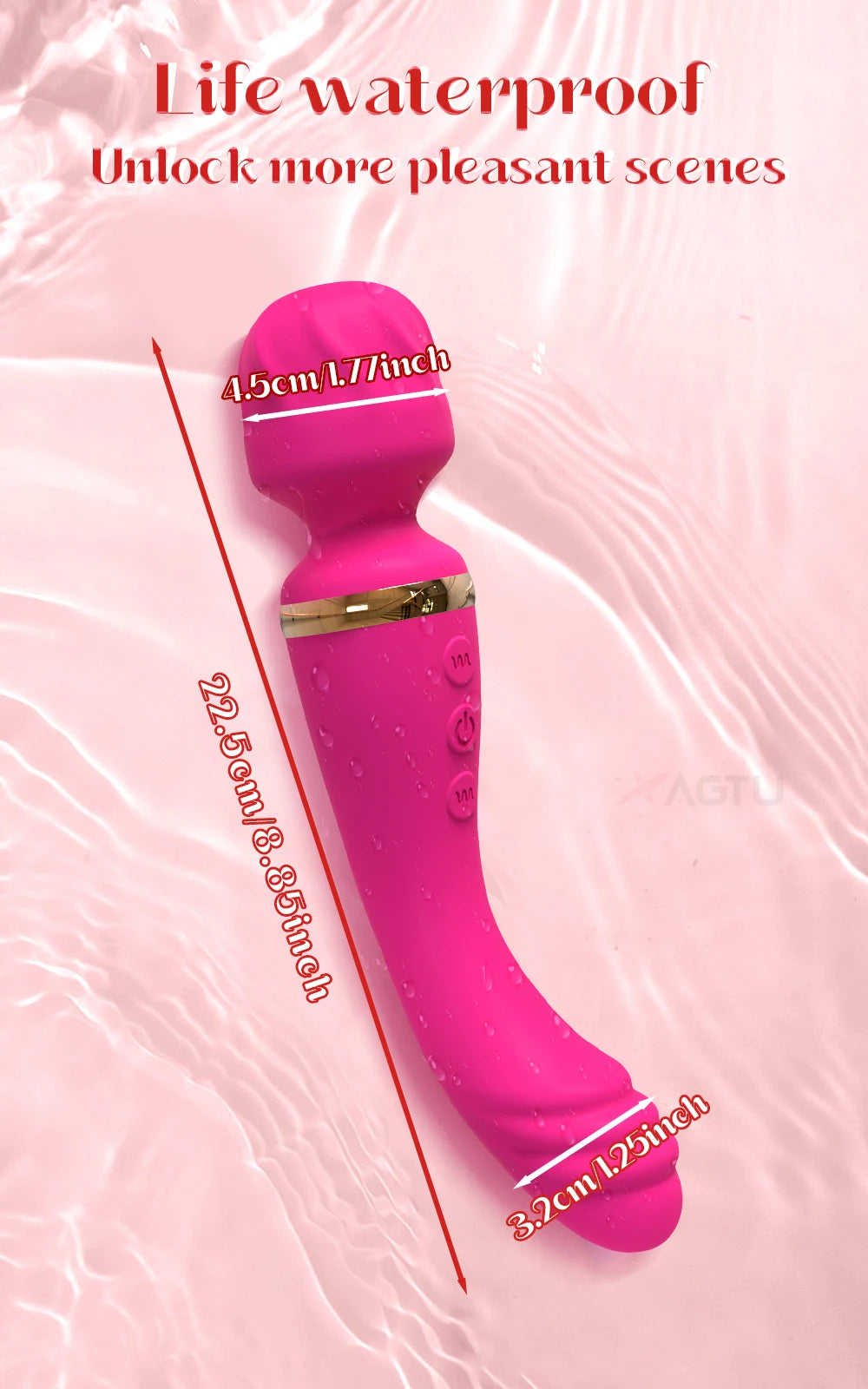 2 Motors AV Vibrator for Women G Spot Clit Clitoris Stimulator USB Rechargeable Vagina Massager Female Sex Toys Adults Goods
