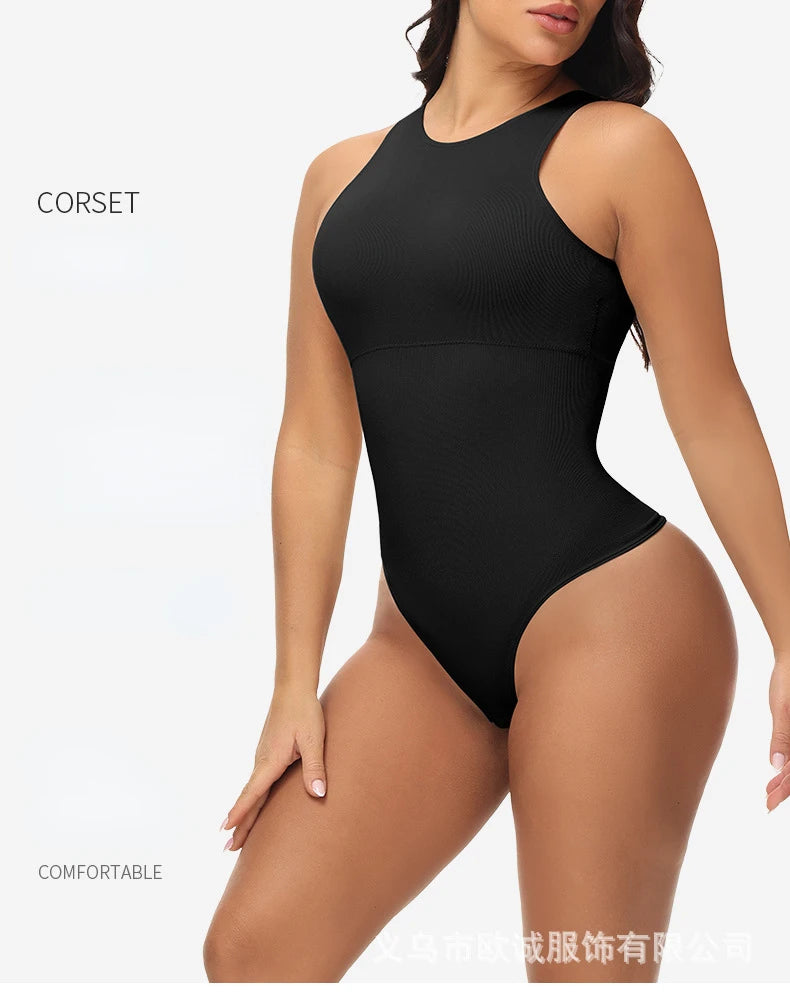 Full Body Shapewear Women Bodysuit Shaper Butt Lifter Buttock Hip Tummy Control Sculpting Thong Slimming Sheath Woman Flat Belly