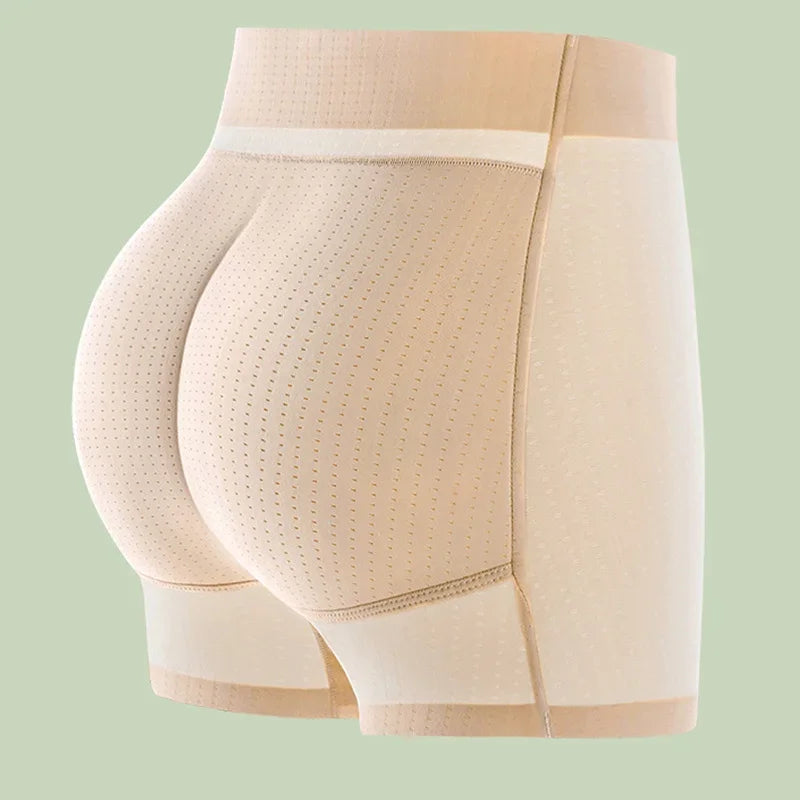 GUUDIA Padded Booty Shapewear Panties Bum Enhancer Butt Enhancement Body Shaper Women Buttock Lift Not Removable Pad Cusion Buns