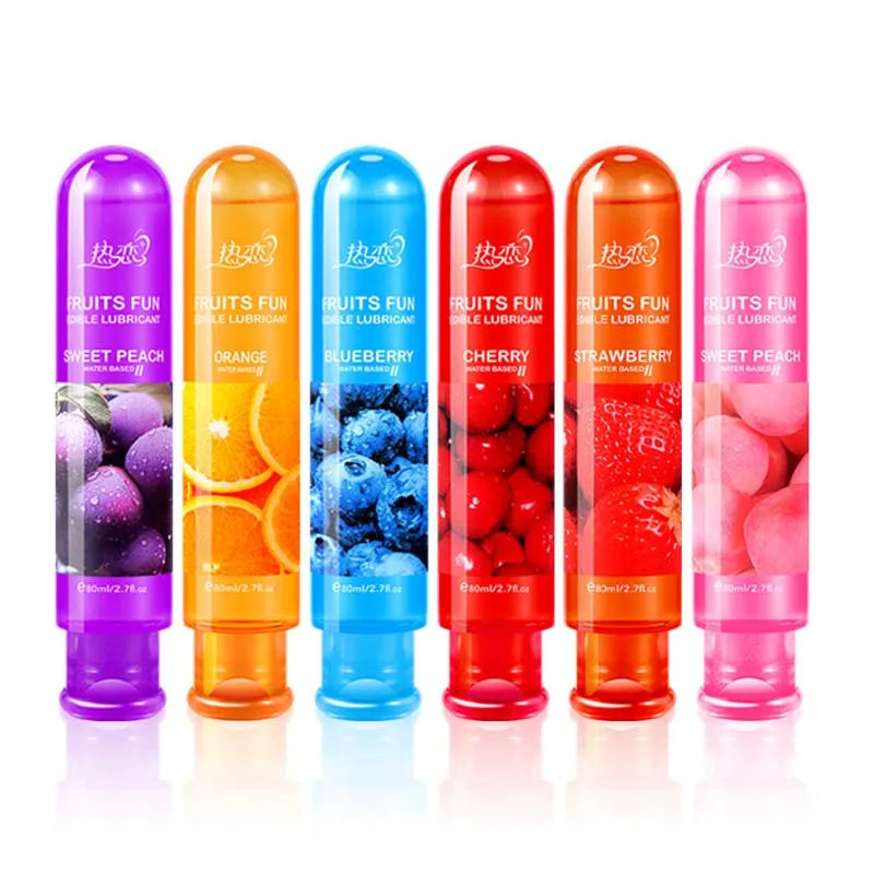 Fruity Lubricant Strawberry Flavor Lubricant Sex Lube Water Based Lubricant Oral Sex Anal Sex Masturbation Vagina Orgasm Gel