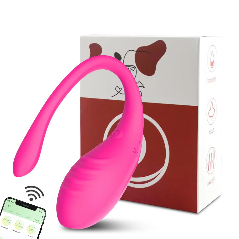 APP Controlled Vaginal Vibrators G Spot 9 Speed ​​Anal Vibrating Egg Massager Wearable Stimulator Adult Sex Toys for Women Couples