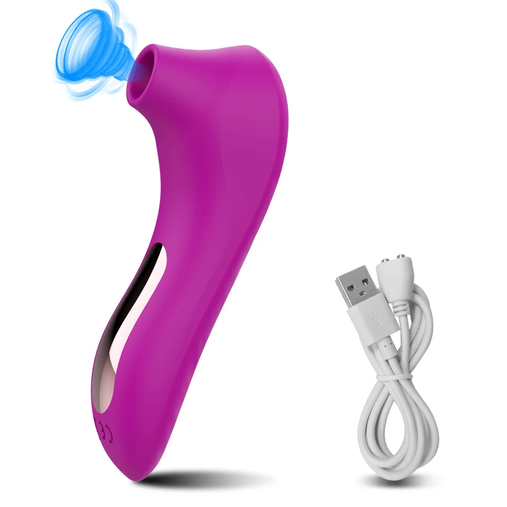 Sucker Clitoris Sucking Vibrator Female Clit Nipple Oral Vacuum Stimulator Massager Sex Toys Adults Goods for Women