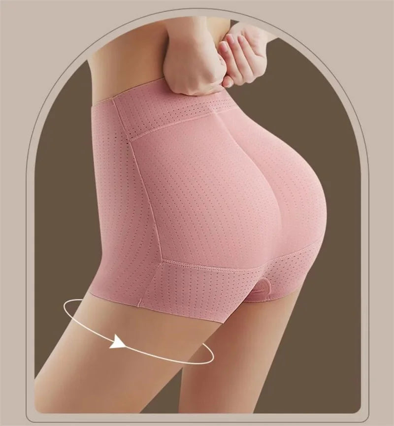 GUUDIA Padded Booty Shapewear Panties Bum Enhancer Butt Enhancement Body Shaper Women Buttock Lift Not Removable Pad Cusion Buns