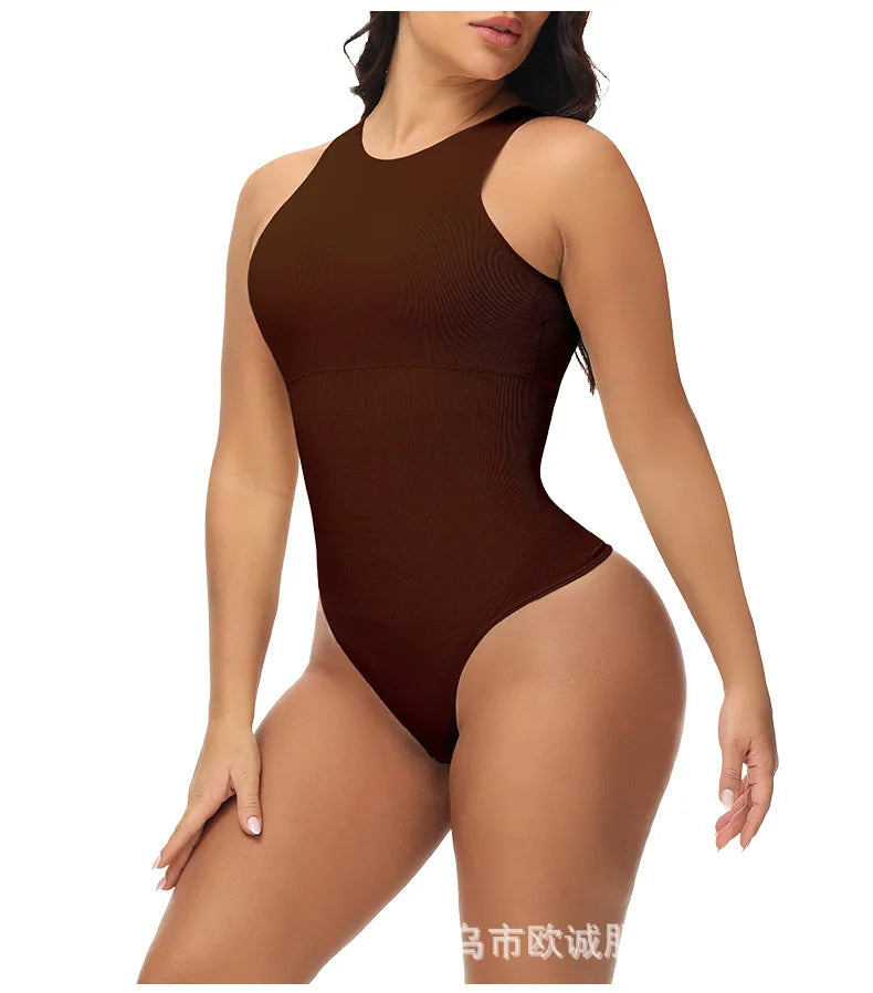 Full Body Shapewear Women Bodysuit Shaper Butt Lifter Buttock Hip Tummy Control Sculpting Thong Slimming Sheath Woman Flat Belly