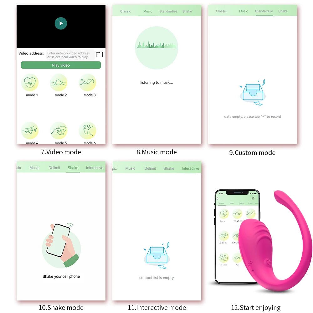 APP Controlled Vaginal Vibrators G Spot 9 Speed ​​Anal Vibrating Egg Massager Wearable Stimulator Adult Sex Toys for Women Couples