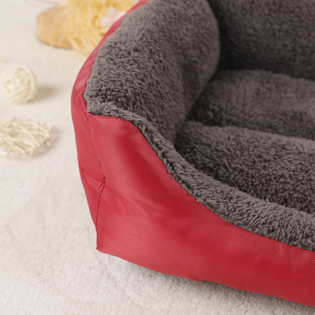 Dog Bed Pet Beds Cats Sofa Accessories Small Puppy Large Cushion Dogs Pet Supplies Baskets Large Basket Mat Bedding Kennel Fluffy