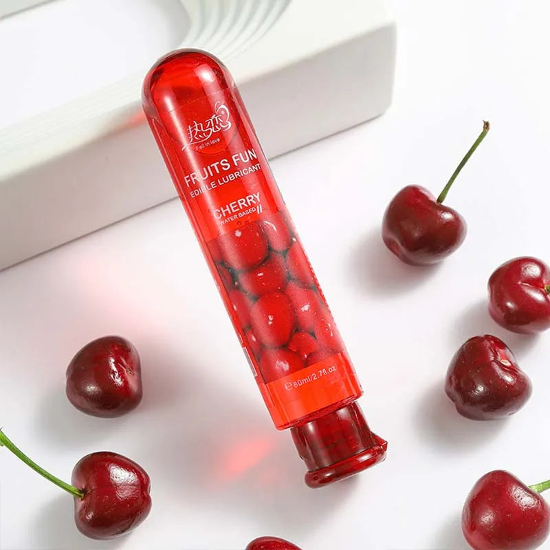 Fruity Lubricant Strawberry Flavor Lubricant Sex Lube Water Based Lubricant Oral Sex Anal Sex Masturbation Vagina Orgasm Gel